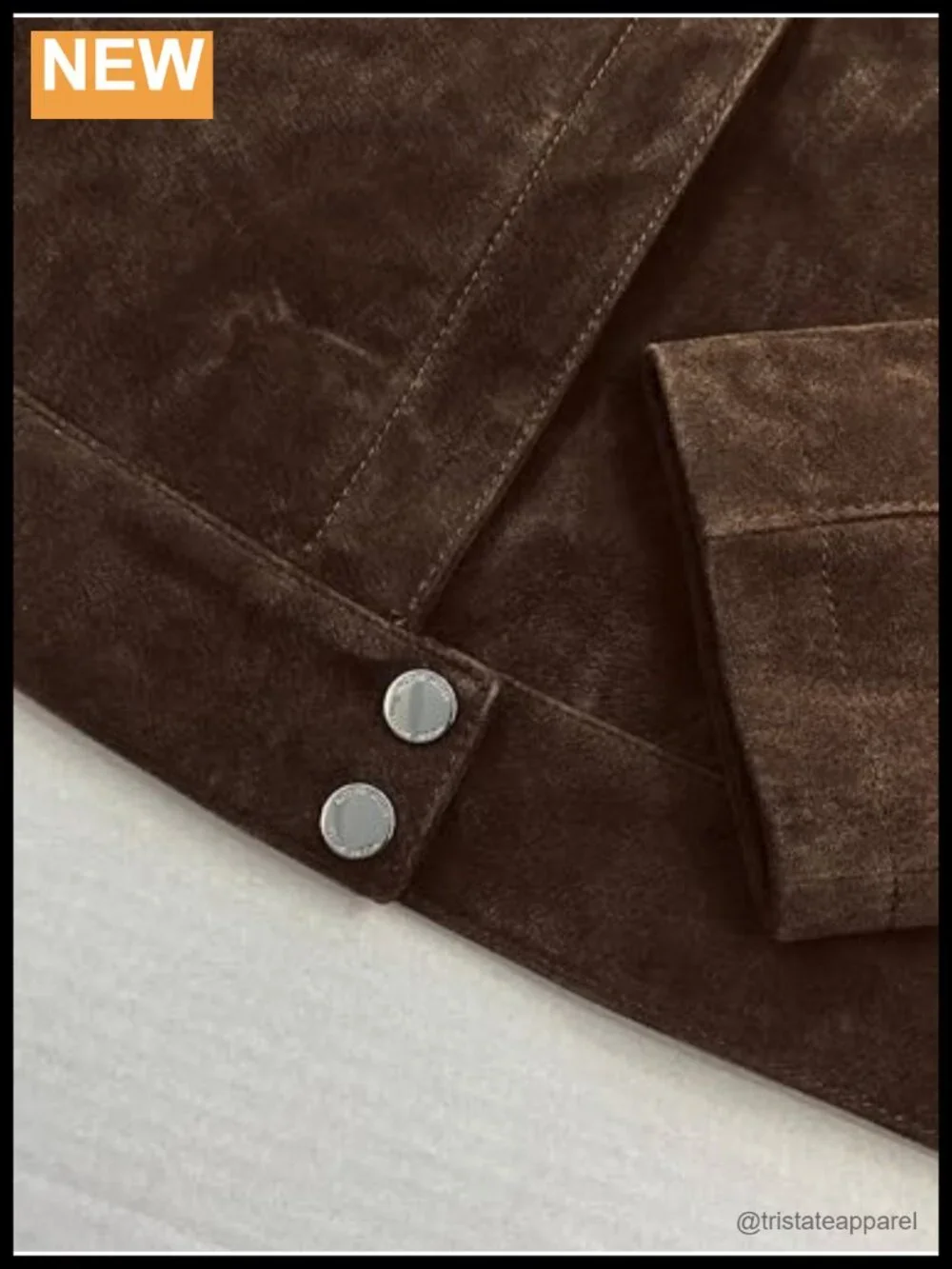 Genuine Leather Zip Front Jacket Turn-Down Collar Quilted Sateen Lining Long